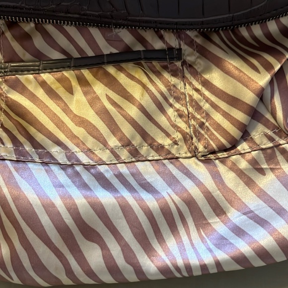 BUNDLE WITH A WALLET AND SAVE - Guess Grey Canvas Purse - Picture 8 of 12